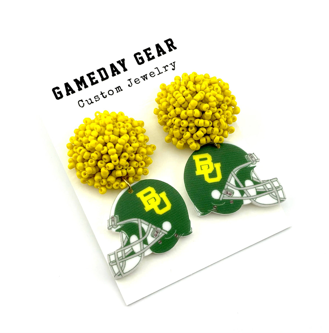 Baylor Bears Earrings 