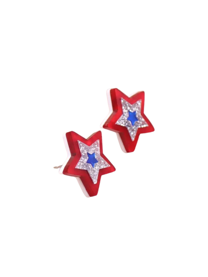 Independence Start Stud Earring