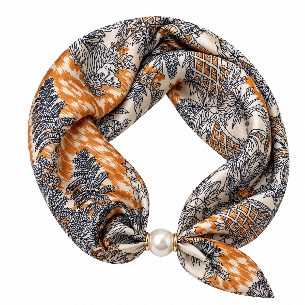 Scarf Magnetic Necklace: AY