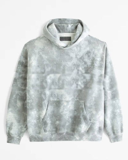 Maple Leaf Print Camouflage Essential Hoodie: NO03 / L