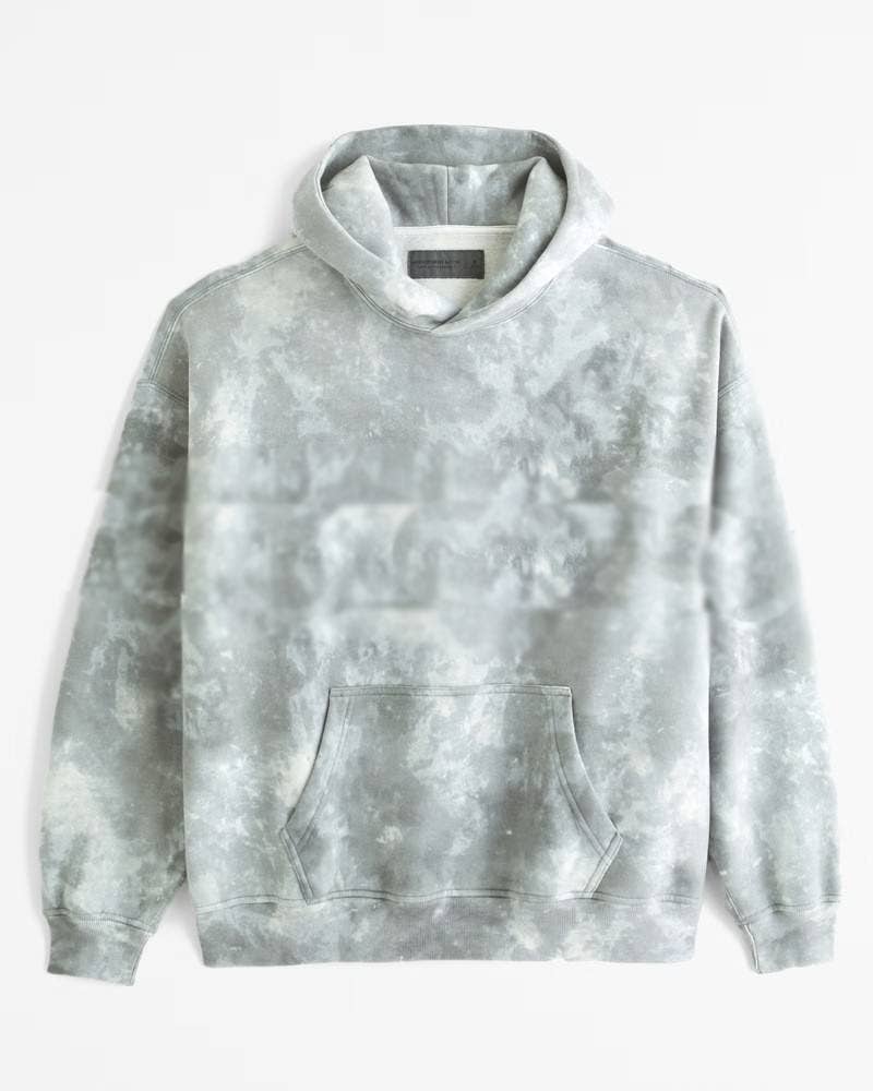 Maple Leaf Print Camouflage Essential Hoodie: NO06 / S