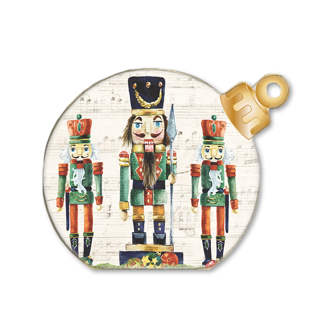 ORNAMENT DECORATIVE TABLETOP SITTER NUTCRACKERS