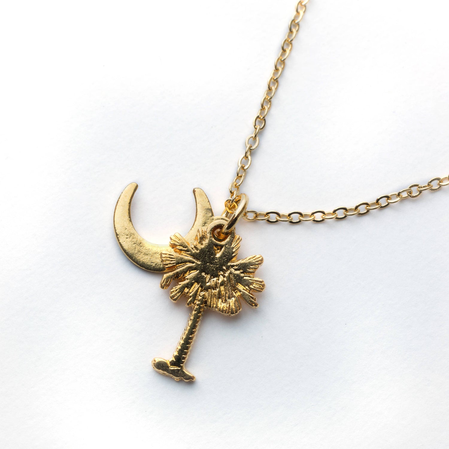 South Carolina Palmetto Necklace