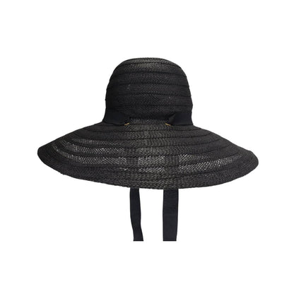 Straw Tie Band C.C Beach Hat STC0011: Natural