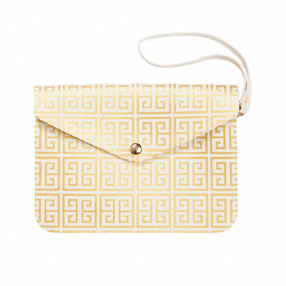 Georgia Wristlet - Gold Circle Link