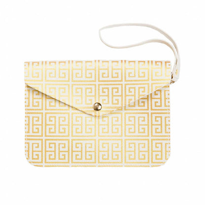Georgia Wristlet - Gold Circle Link