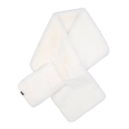 Faux Fur C.C Scarf SFE0140: Ivory
