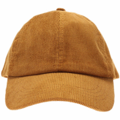 Corduroy Criss Cross High Pony CC Ball Cap BT937: Black