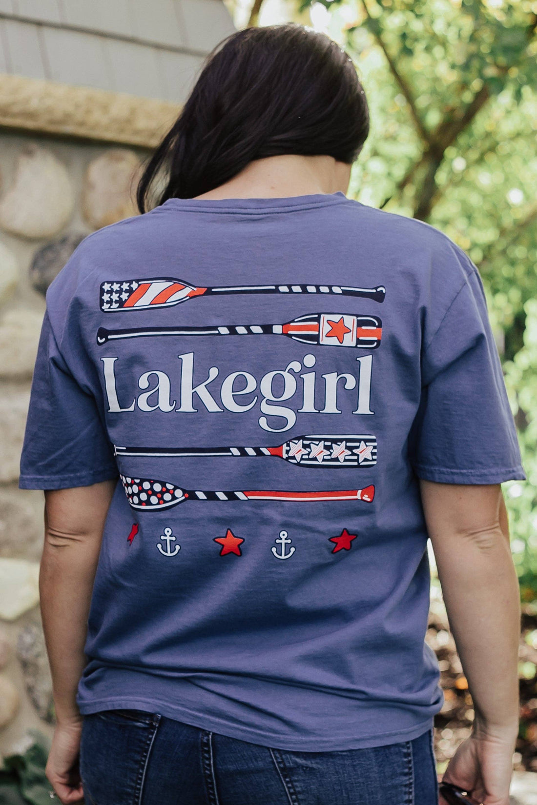 Americana Paddles Short Sleeve: S