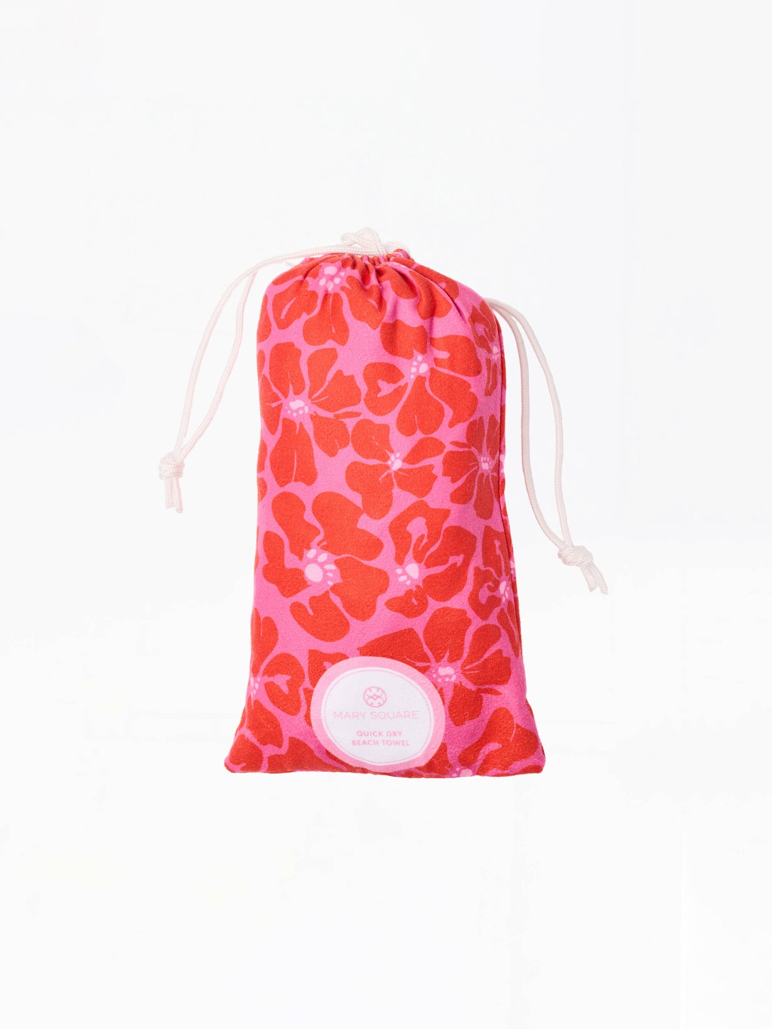 Quick Dry Beach Towel Garden Samba by Mary Square