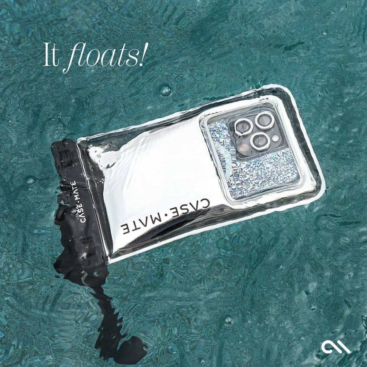 Case-Mate Waterproof Floating Phone Pouch: Iridescent