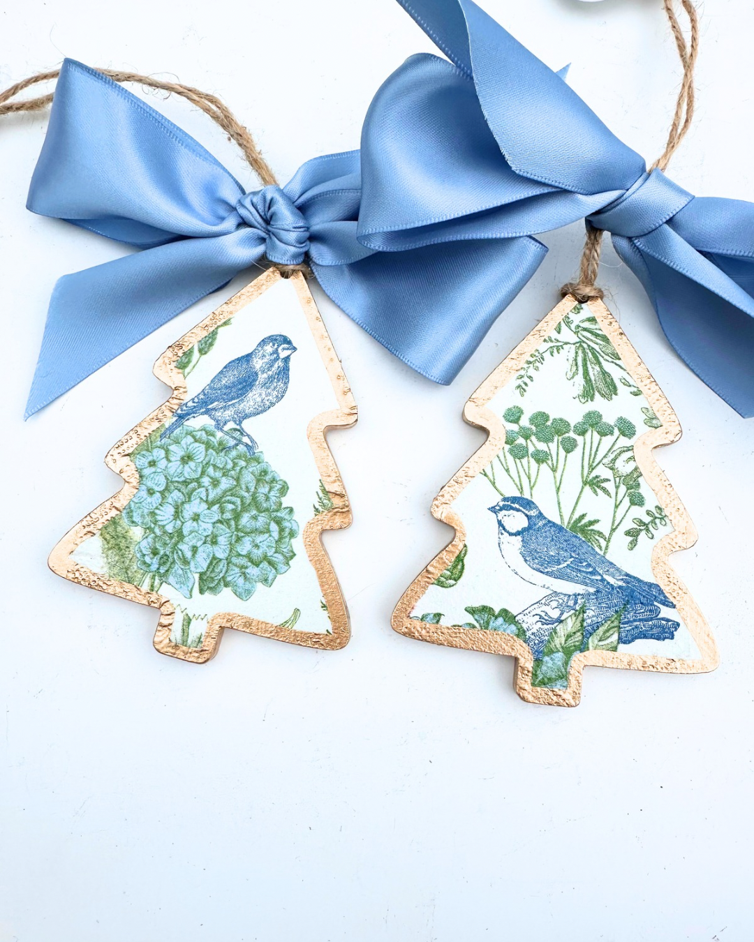 Blue Bird Tree Ornament