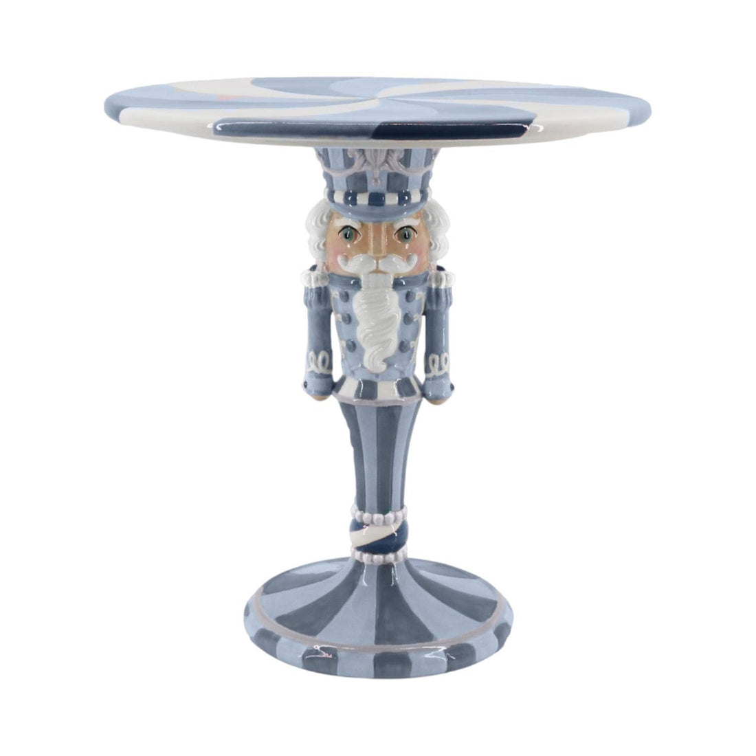 10in Blue Nutcracker Server