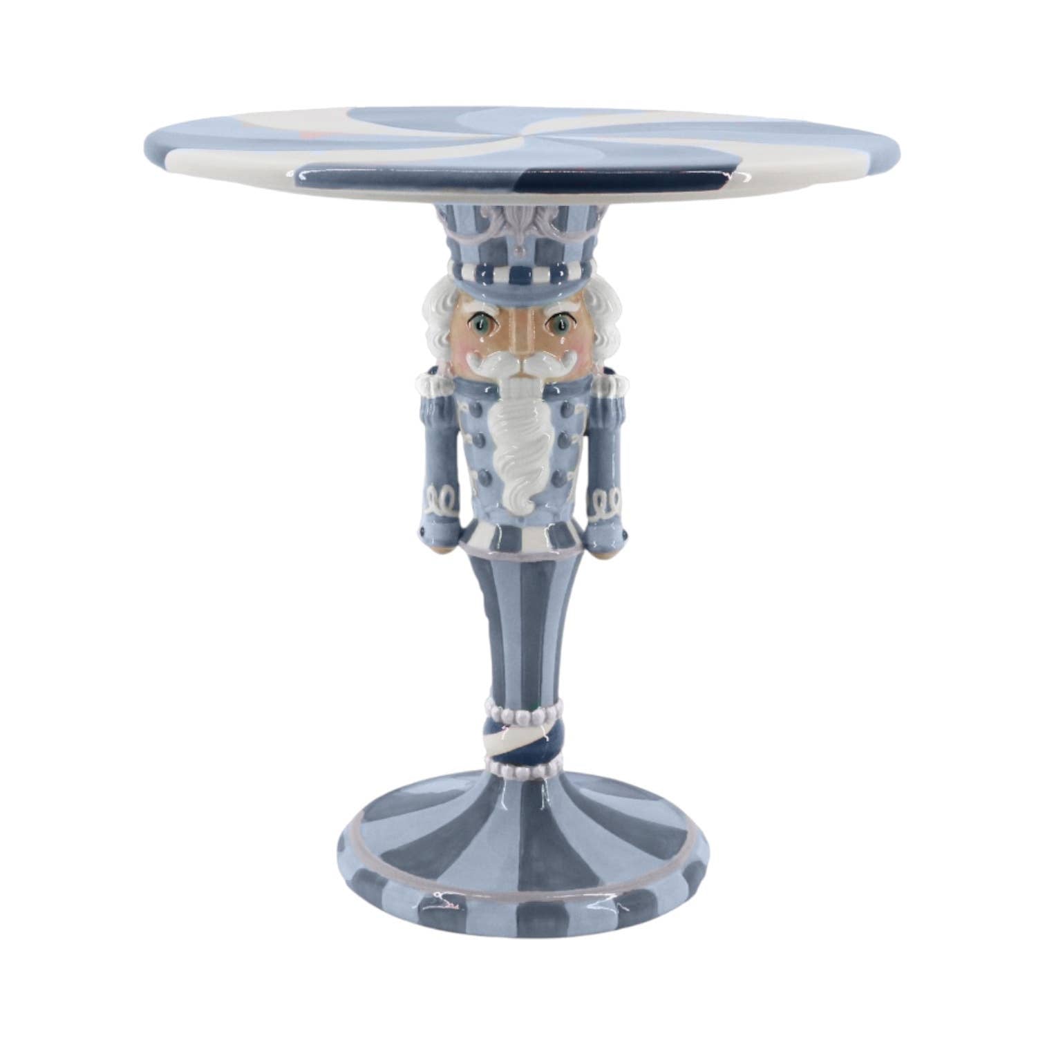 10in Blue Nutcracker Server