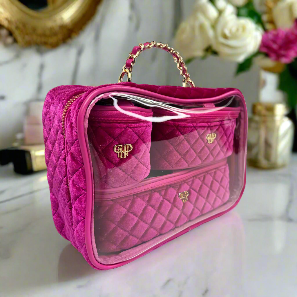 Trio Jet Setter - Fuchsia Velvet