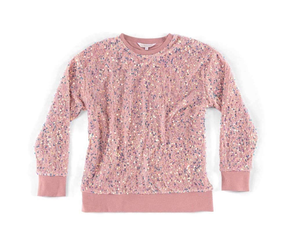 FIESTA CLASSIC SWEATSHIRT, PINK: Extra-Large