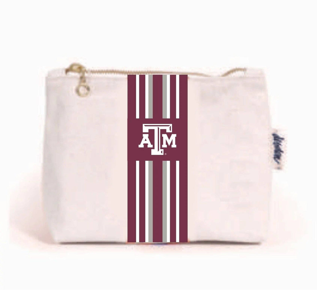 Small canvas pouch - Texas A&amp;M