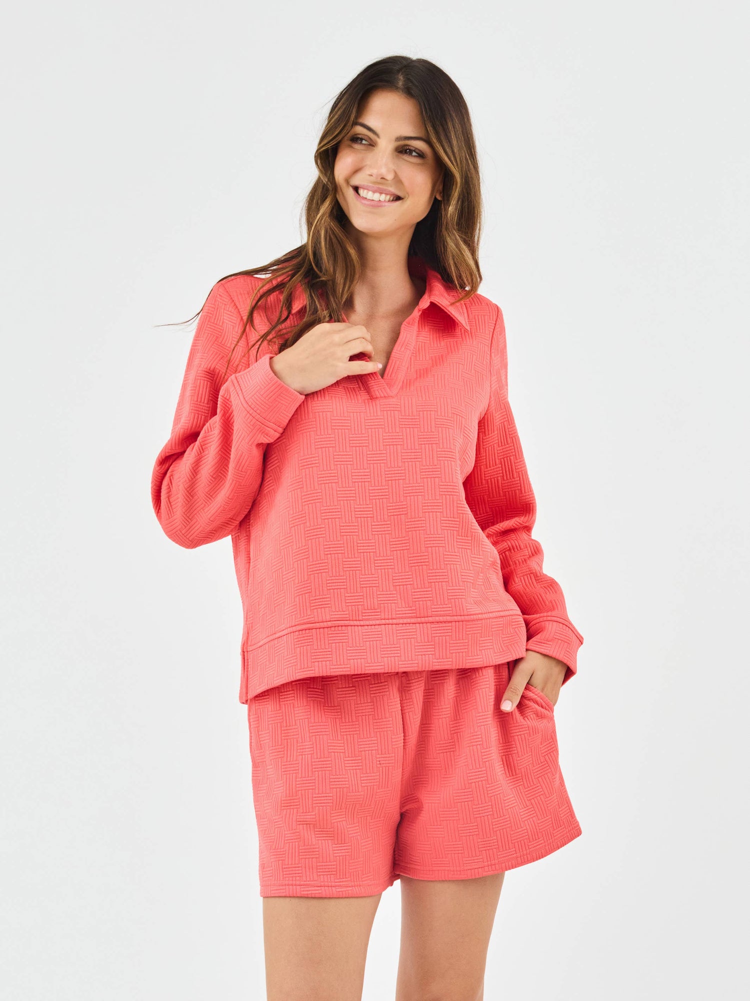 Lindsay Set by Mary Square | Coral