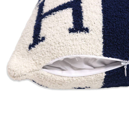 H Patterned Cushion Cover / Pillow Case
: Blue