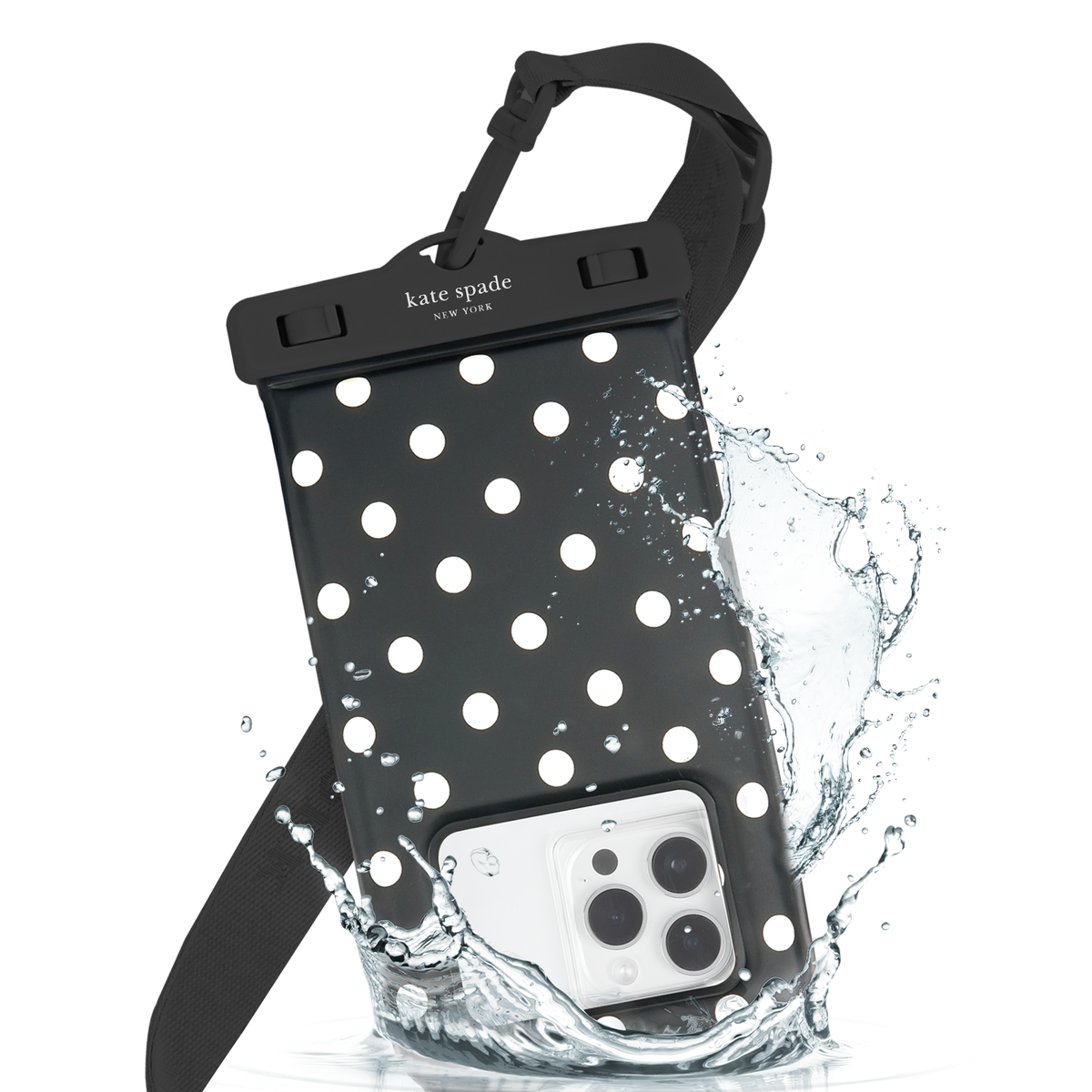 Kate Spade New York Waterproof Pouch Picture Dot