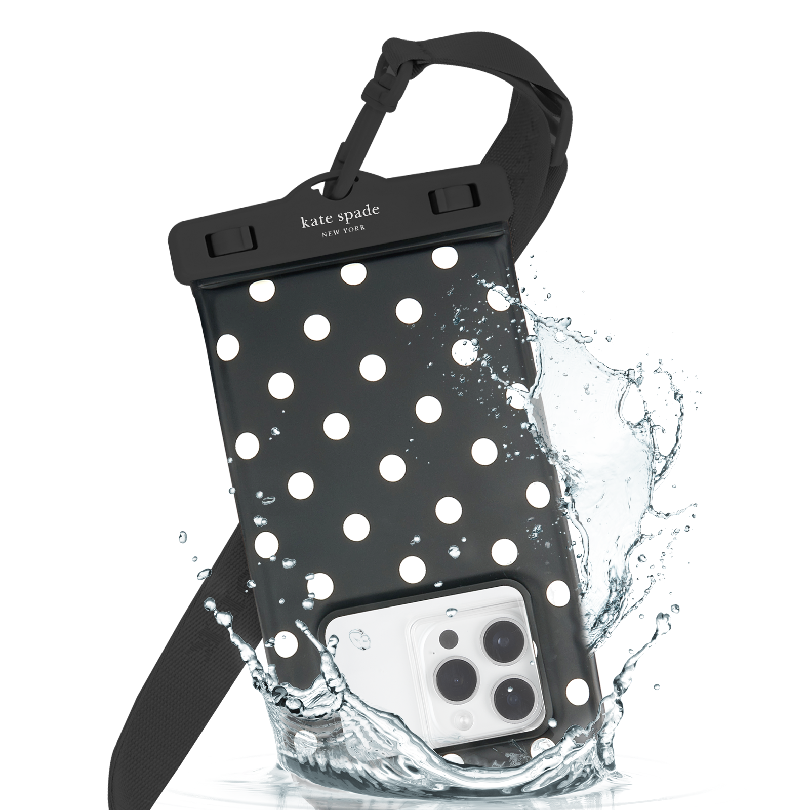 Kate Spade New York Waterproof Pouch Picture Dot