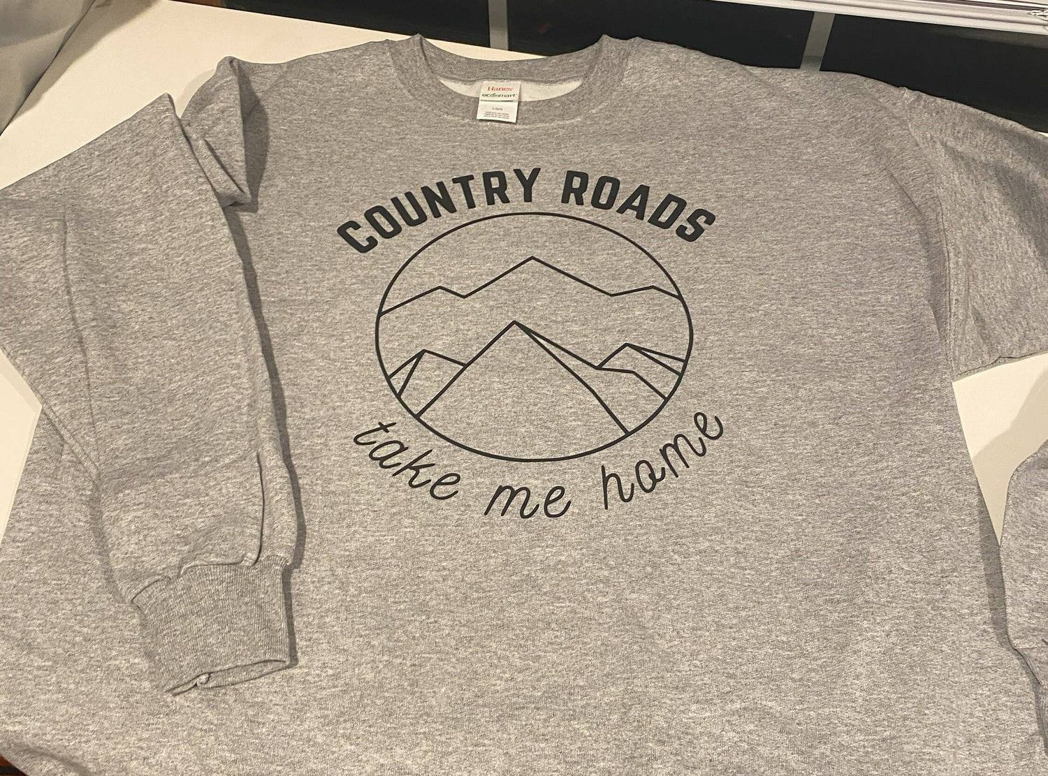 Country Roads Take Me Home Crewneck: S