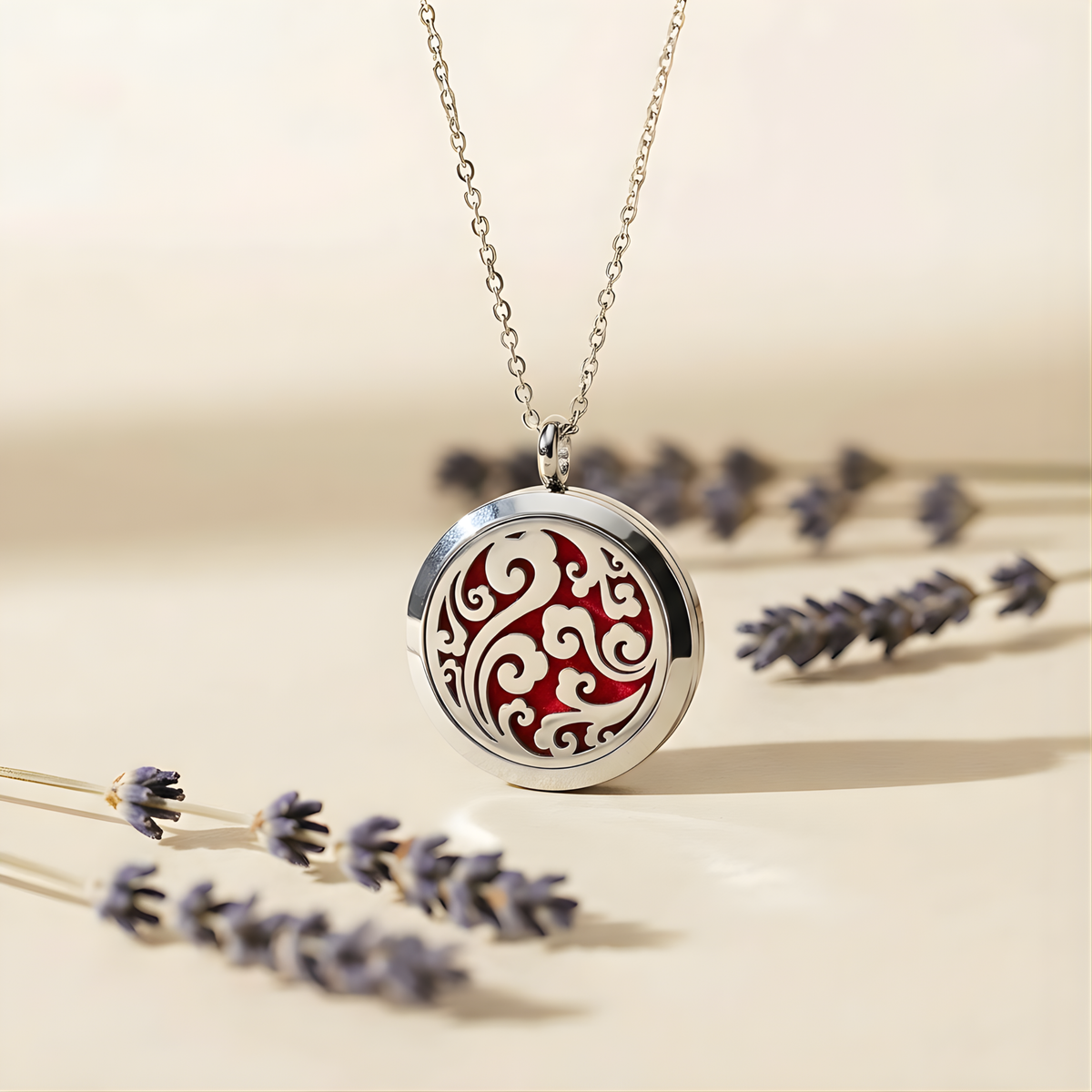 Wind Essential Oil Diffuser Necklace