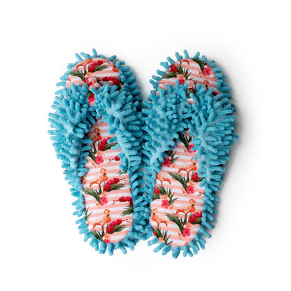 Two Left Feet Aunt Deloris House Slippers Open Stock: Frisky Feline / Small