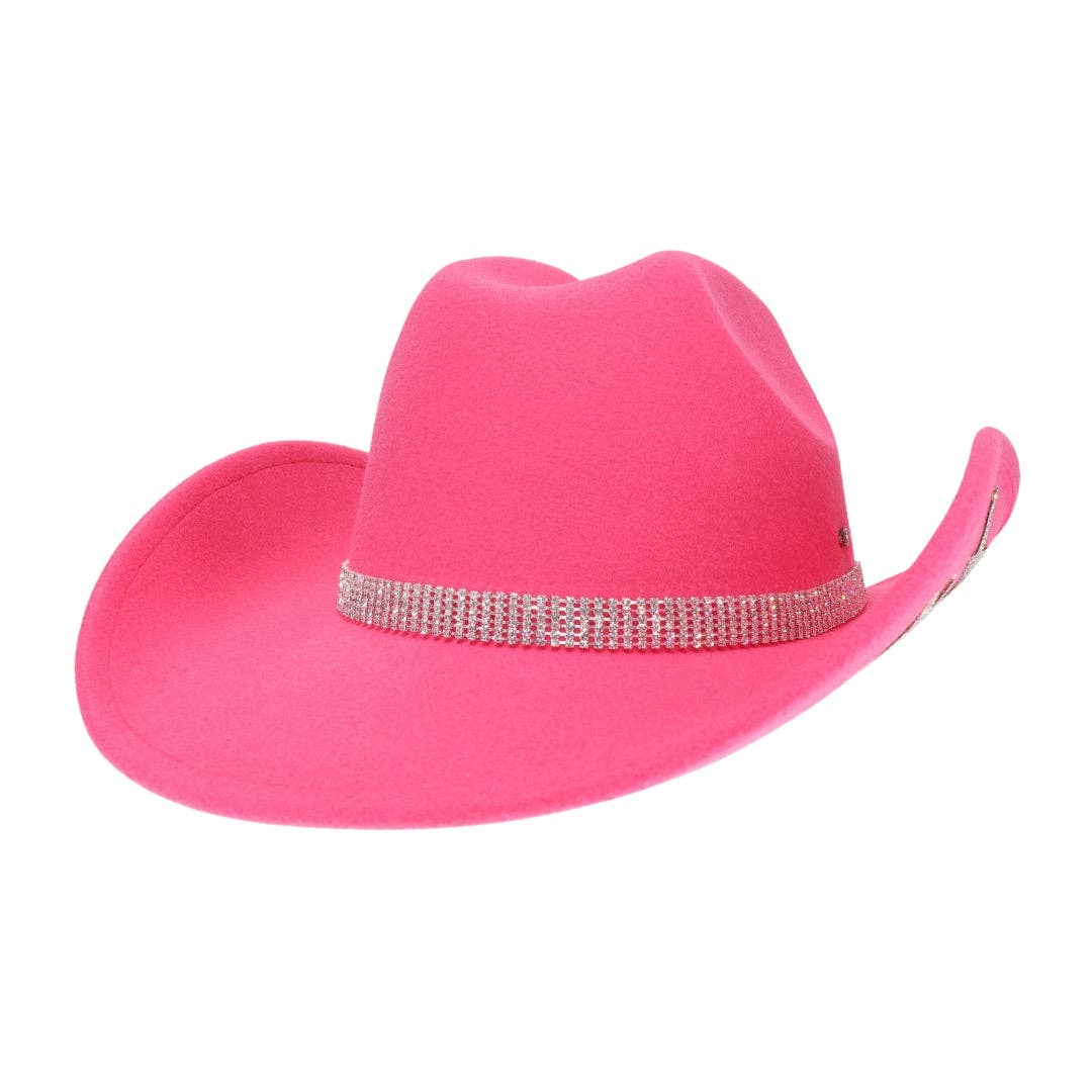 Houston Sequin Stars Cowboy Hat VCC0078: Camel