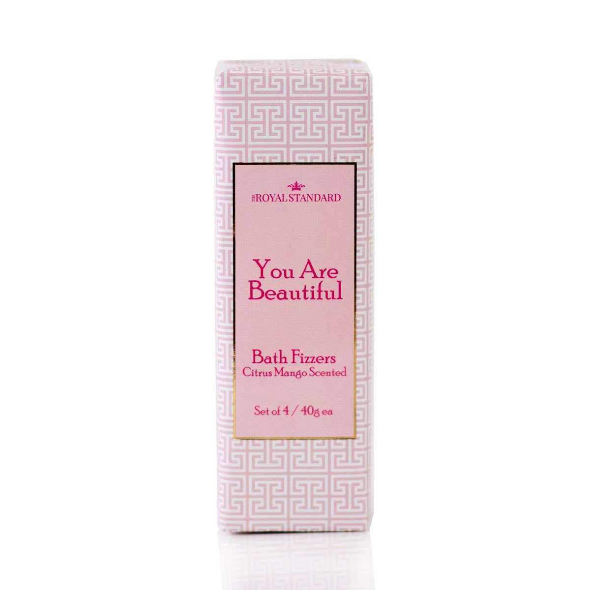 You Are Beautiful Bath Fizzers   Citrus Mango Scented   4*40g