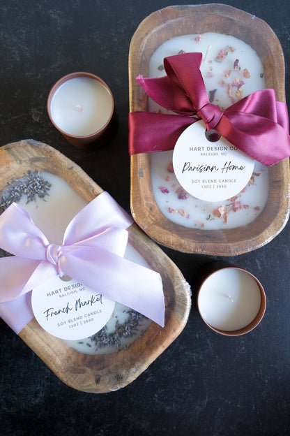 Parisian Home | Parisian Home Collection **2024 BESTSELLER: 3 wick dough bowl
