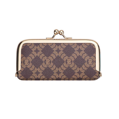 5125 Canvas &amp; Leather Jewelry Case: Coffee