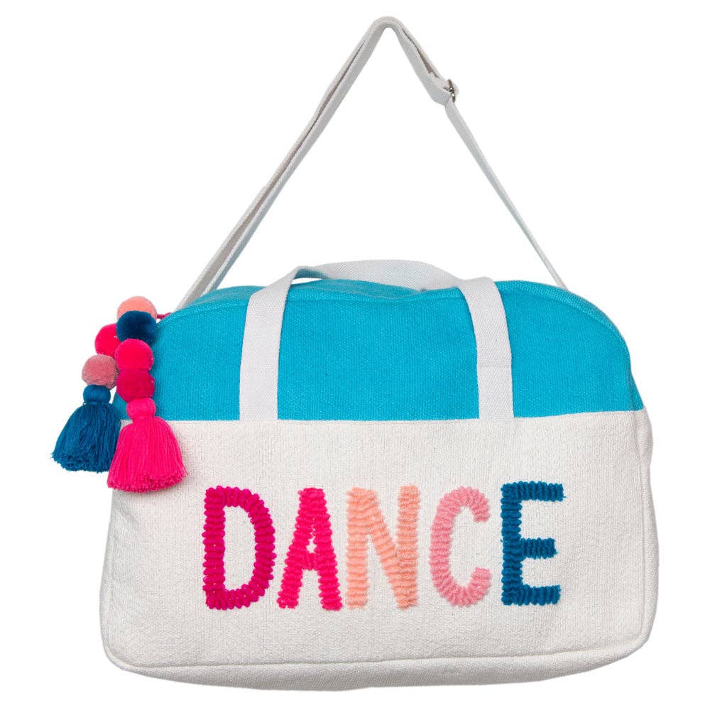 Aqua &quot;Dance&quot; Weekender Bag: Aqua