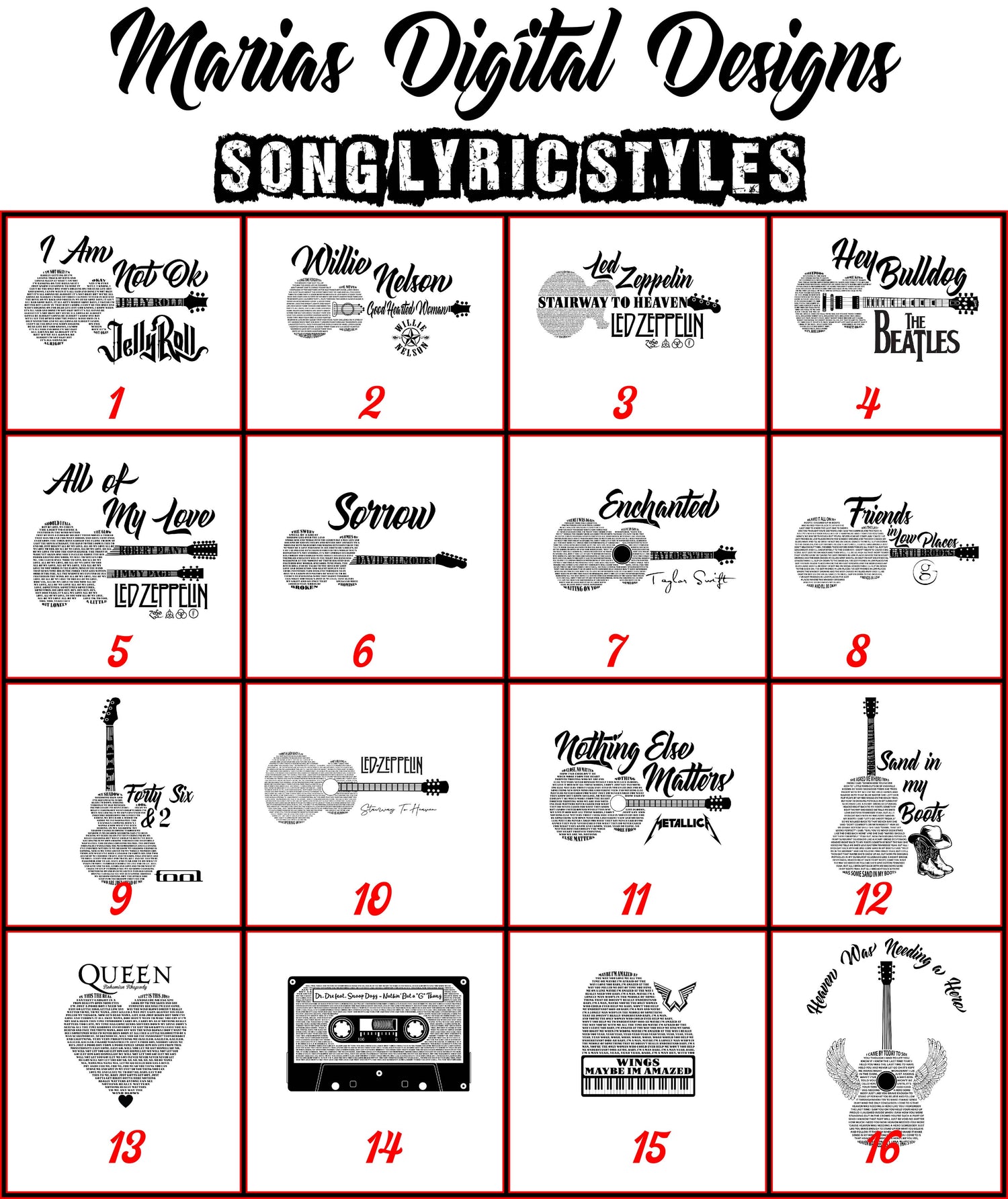Custom song- custom sign - Song lyrics - Custom - Sign : Custom2