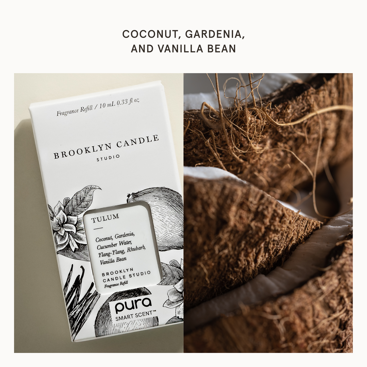 Tulum by Brooklyn Candle Studio - Pura Scent Refill