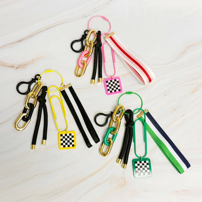 City Hip Jingle Key Chain: Green