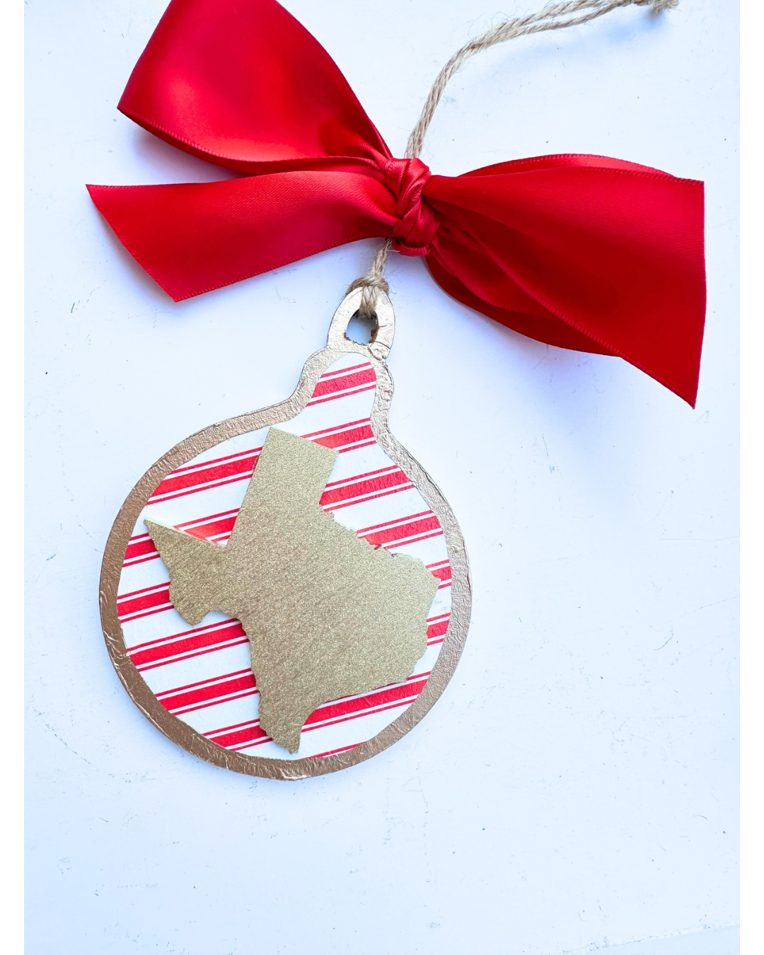 Texas Bauble Ornament