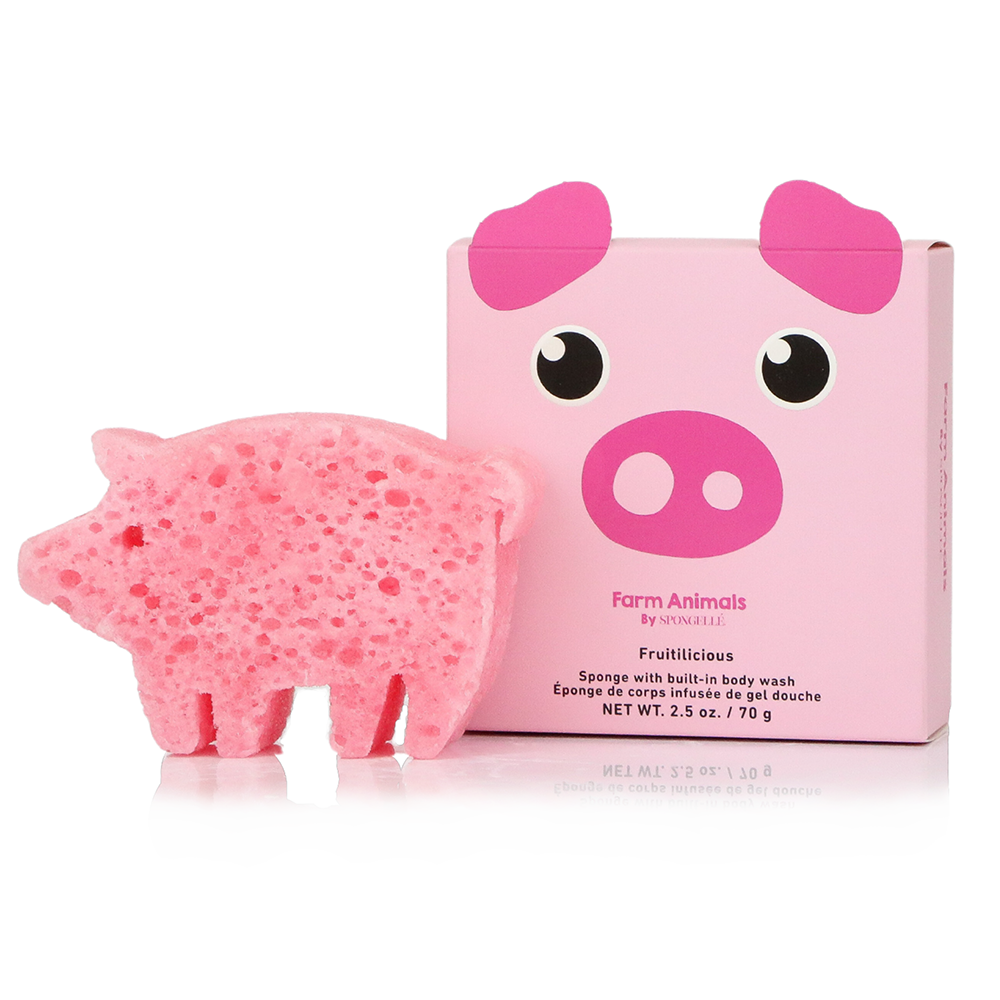 Peggy Pig Farm Animals Spongellé | Kids Products
