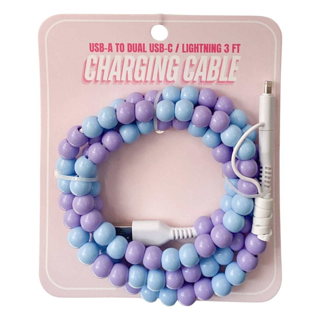Charging Cable - Purple &amp; Blue - Easter Basket Gift