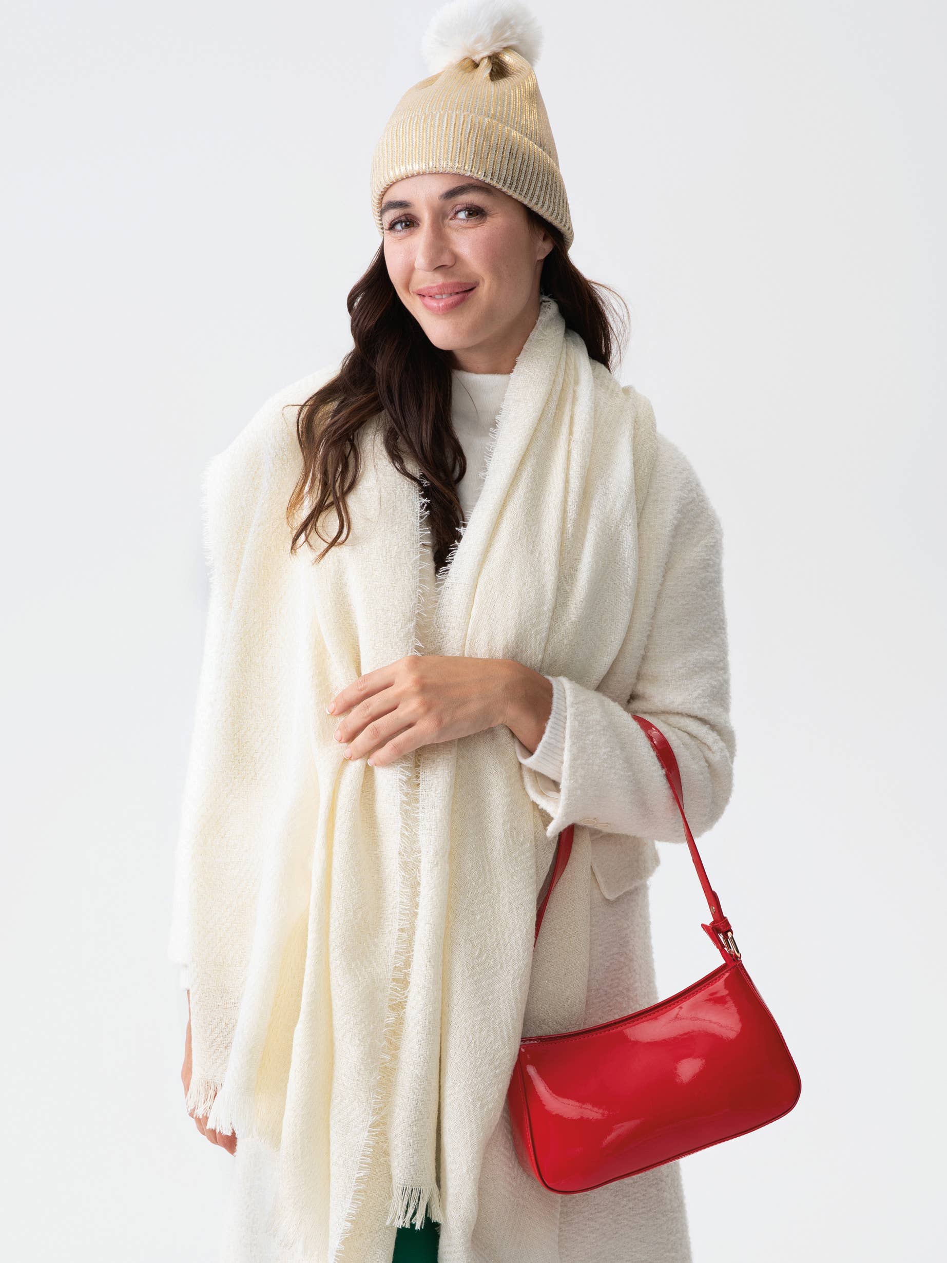 CLARA SHOULDER BAG: SILVER