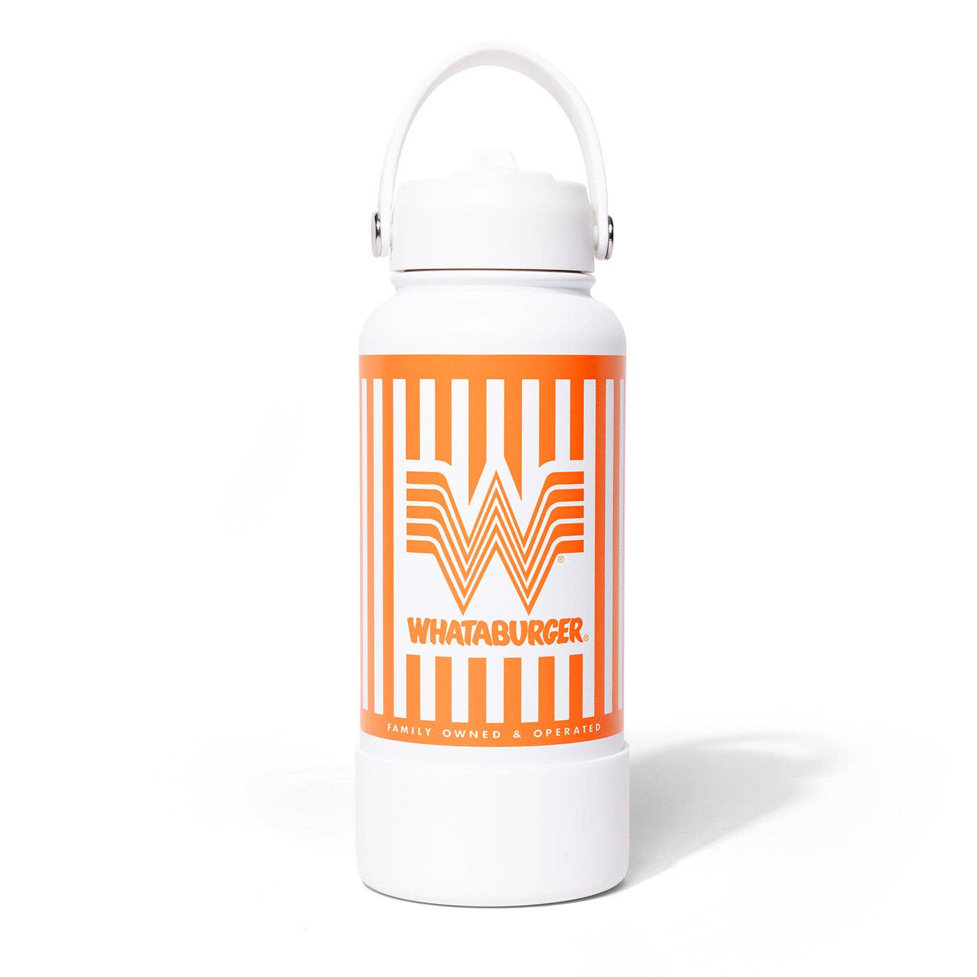 Whataburger 32 oz Flip Top Striped Bottle