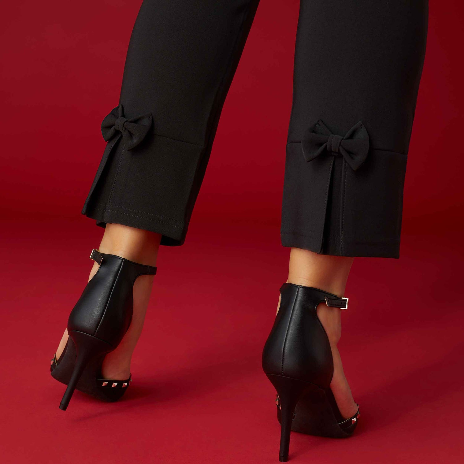 Georgie Bow Back Detail Bottom - Valentine&