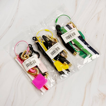City Hip Jingle Key Chain: Yellow