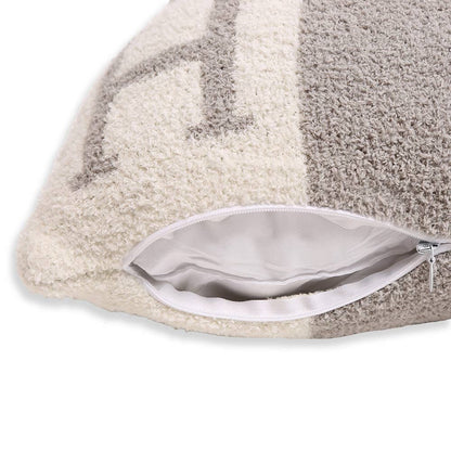 H Patterned Cushion Cover / Pillow Case
: Blue