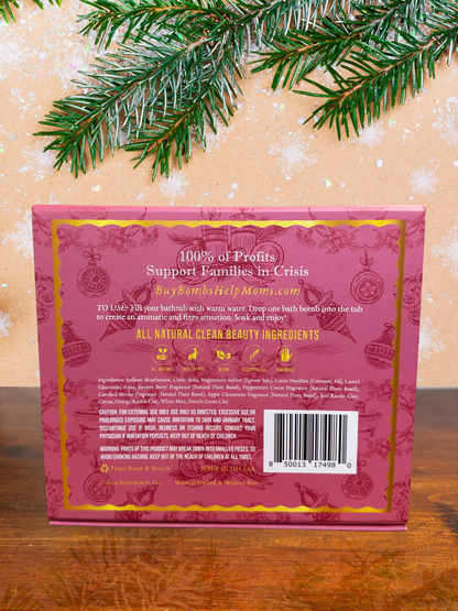 Mom Bomb Merry &amp; Bright Bath Bomb Collection