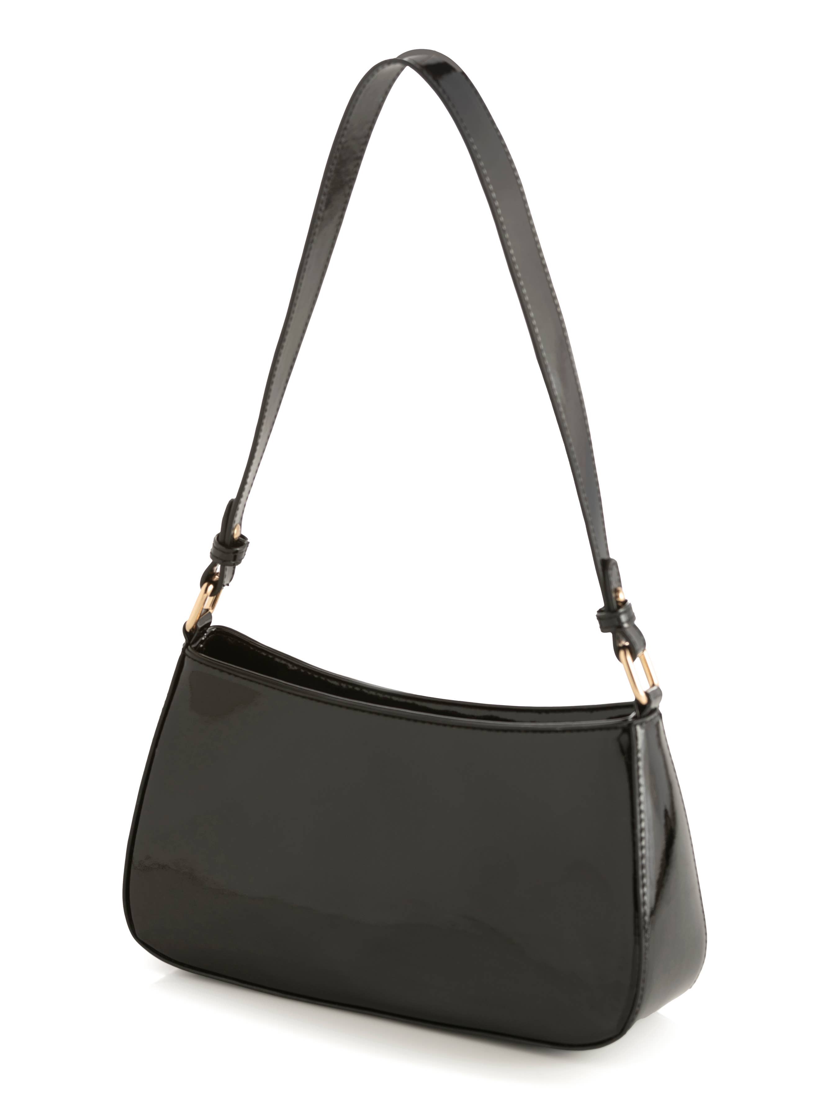 CLARA SHOULDER BAG: SILVER
