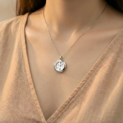 Faith Essential Oil Diffuser Necklace - Mini