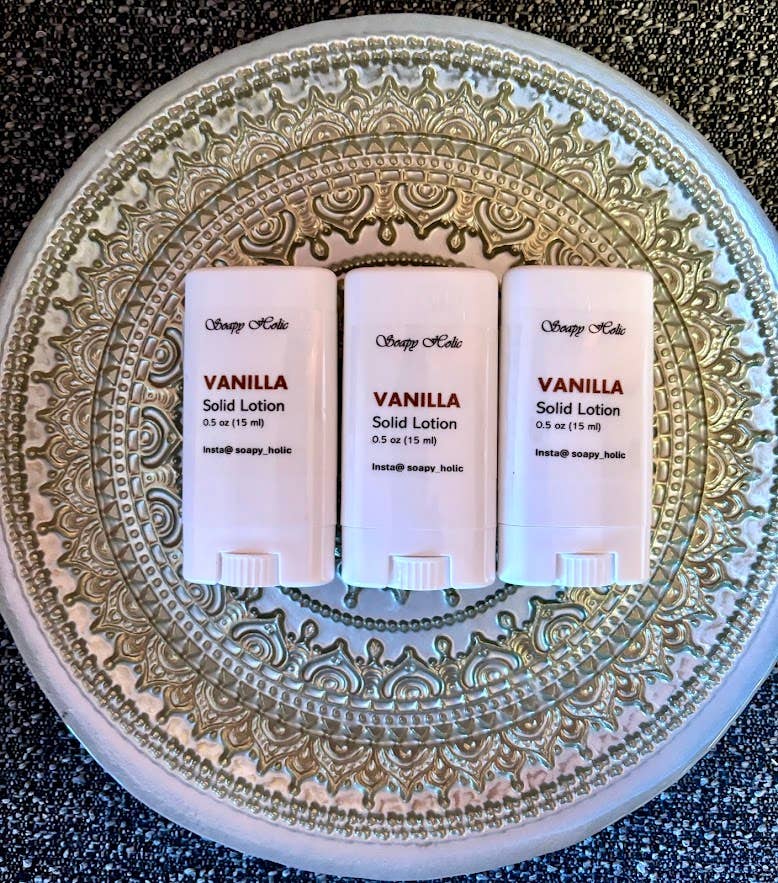 Solid Lotion: Vanilla