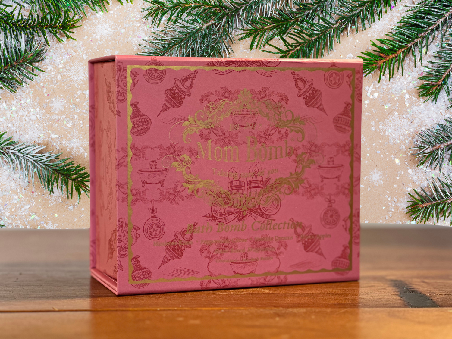 Mom Bomb Merry &amp; Bright Bath Bomb Collection