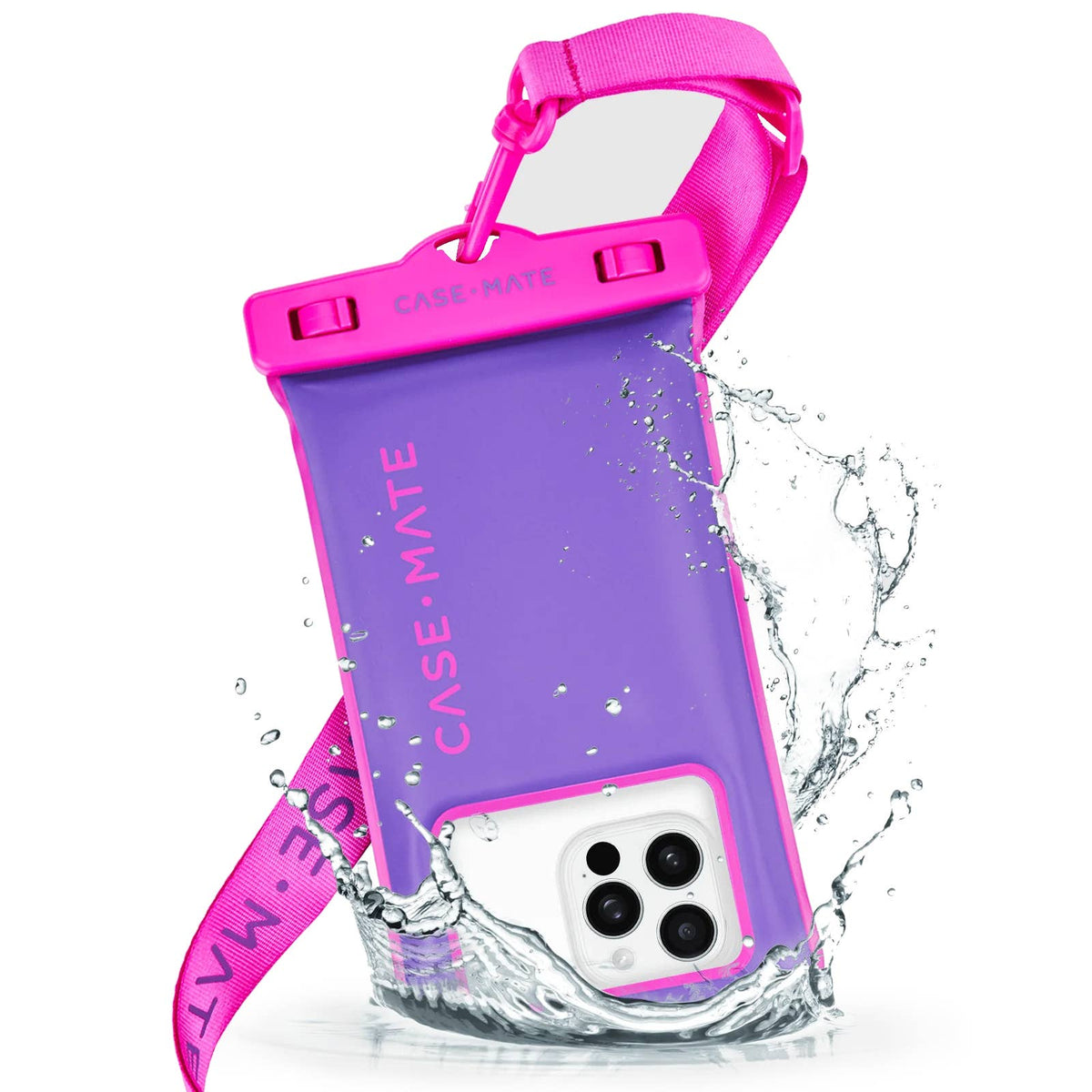 Case-Mate Waterproof Floating Phone Pouch: Iridescent